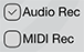 Audio/MIDI checkbox