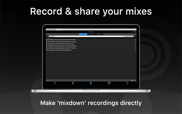 Wotja: Record & share your mixes