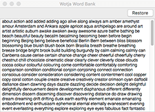 Wotja Word Bank