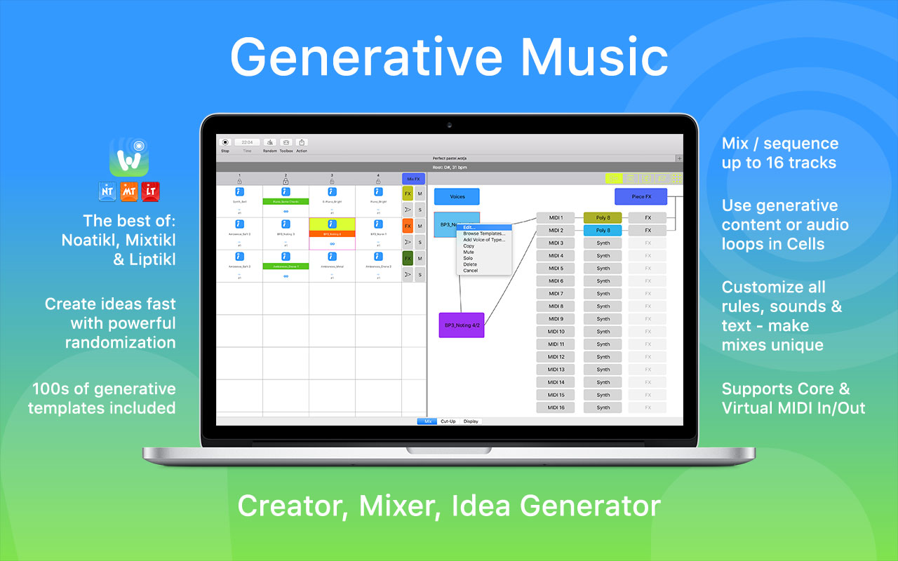 Wotja Generative Music System