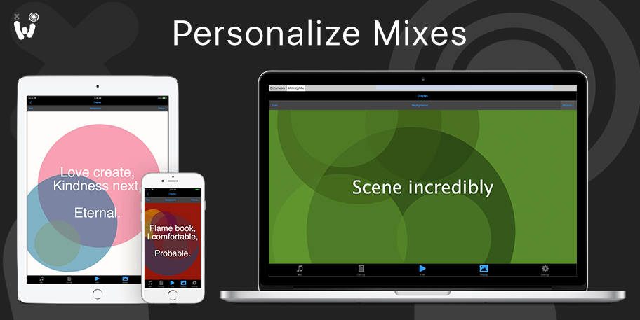 Personalize Mixes